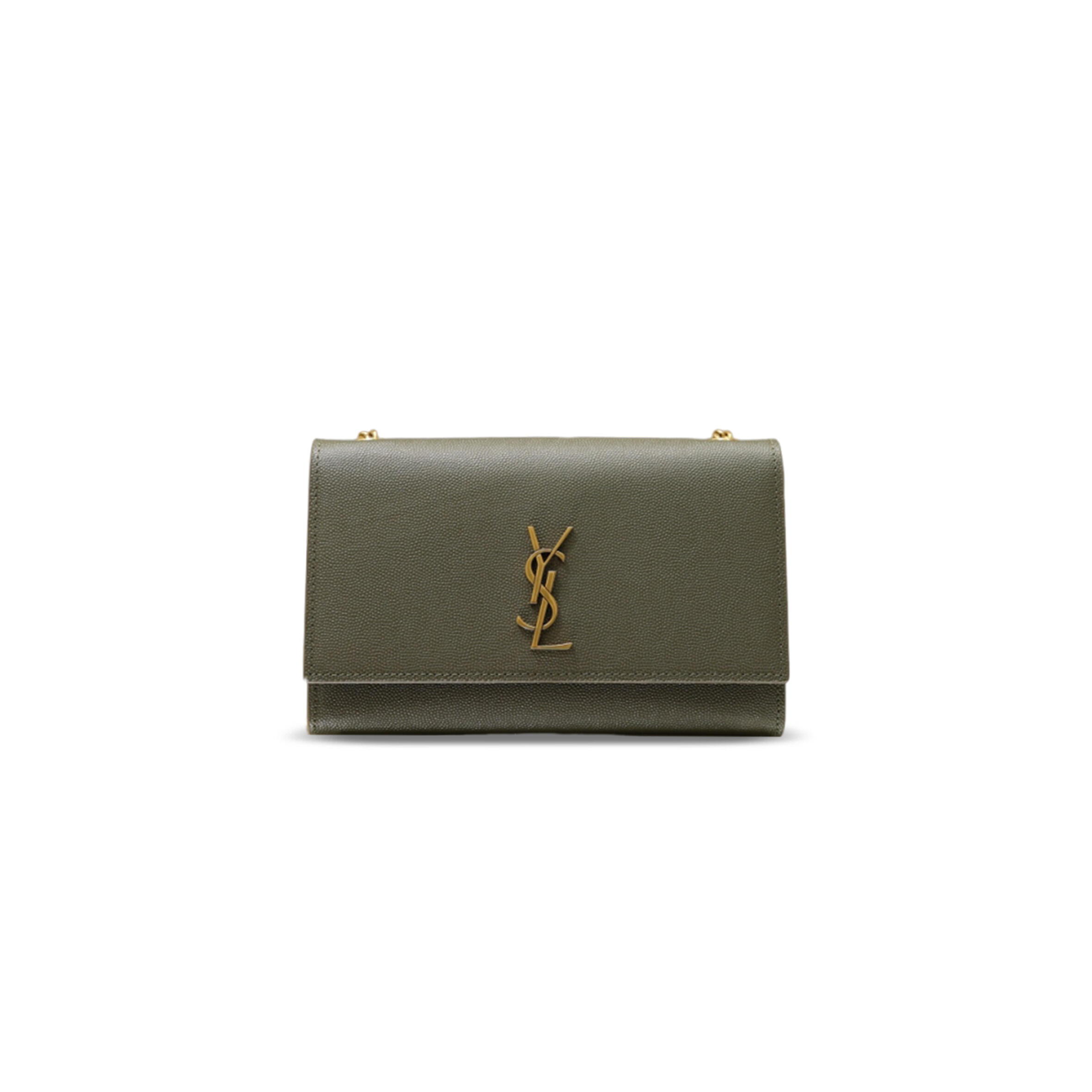 Y51 NEW KATE SMALL IN GRAIN DE POUDRE EMBOSSED LEATHER 851504 (20*13.5*5cm)